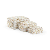 Chelsea House White Shell Boxes (S3)