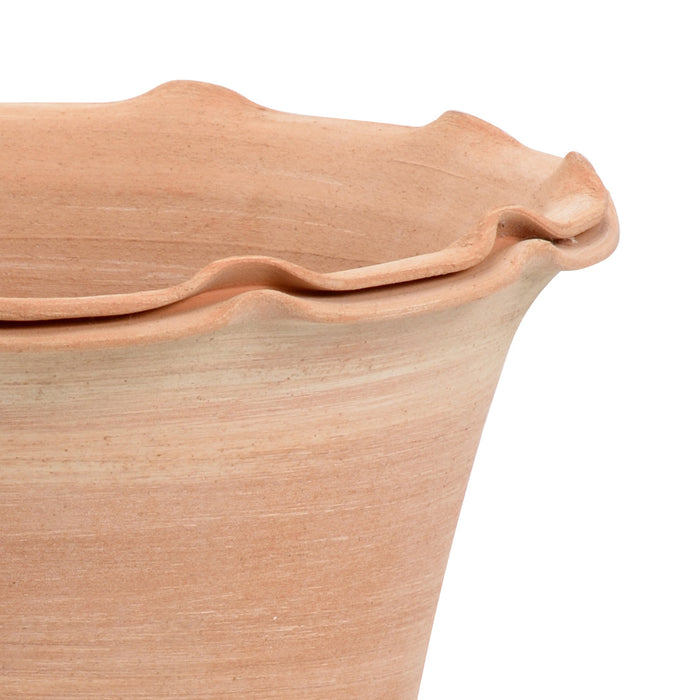 Wildwood Impruneta Fluted Pot - Natural