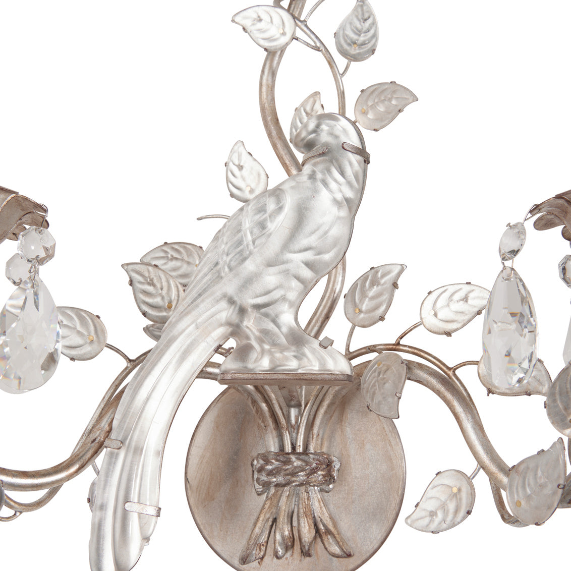 Chelsea House Crystal Bird Sconce - Left