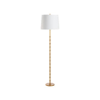 Chelsea House Artois Floor Lamp - Aged Brass