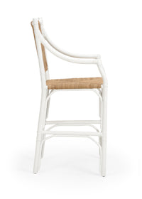 Chelsea House Mecklenburg Barstool - White