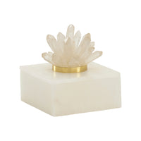 Chelsea House Alabaster And Crystal Box