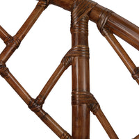 Chelsea House Chippendale Bamboo Arm Chair - Brown