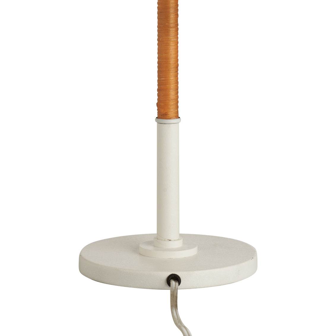 Chelsea House Amelia Rattan Lamp - White