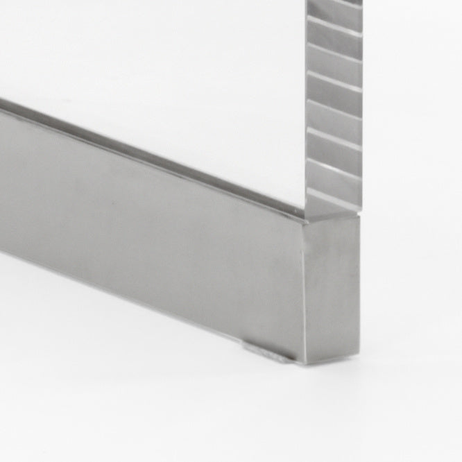 Chelsea House Waterfall Coffee Table - Nickel