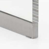 Chelsea House Waterfall Coffee Table - Nickel