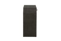 Chelsea House Bend 2-Drawer Console Table - Black