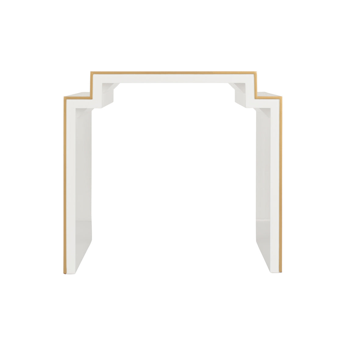 Chelsea House Chatsworth Side Table - White