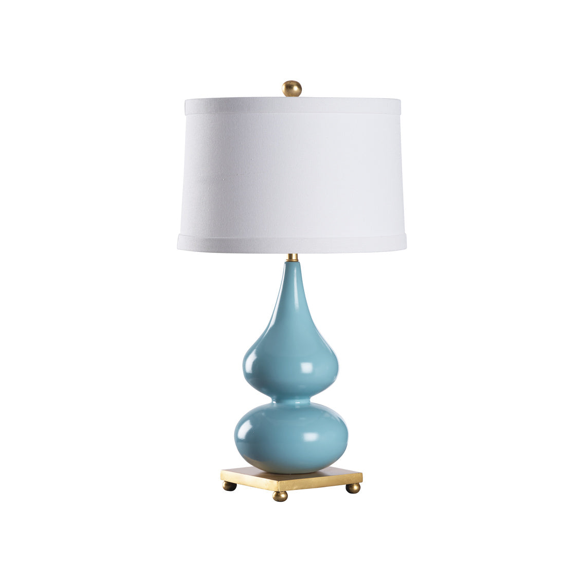 Wildwood Whitney Lamp - Sky Blue