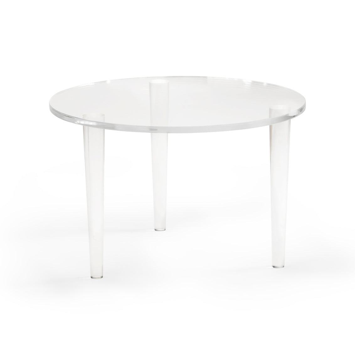 Chelsea House Round Acrylic Coffee Table
