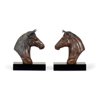 Wildwood Horse Bookends (Pr)
