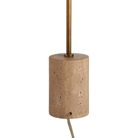 Chelsea House Lambeth Table Lamp-Travertine
