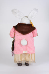 Karen Didion Pink Coat Victorian Bunny