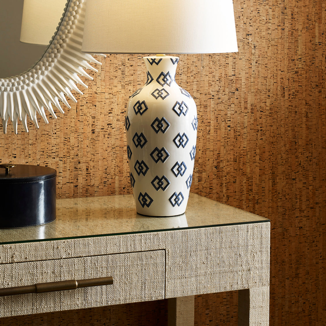 Wildwood Linked In Lamp - Black