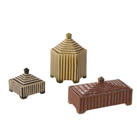 Design Shop Banda Decorative Box 6"x 5.25"x 7.5"