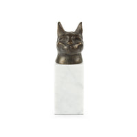 Villa & House Bastet Statue, Bronze