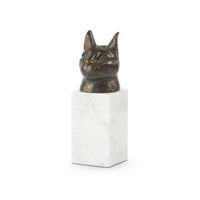 Villa & House Bastet Statue, Bronze