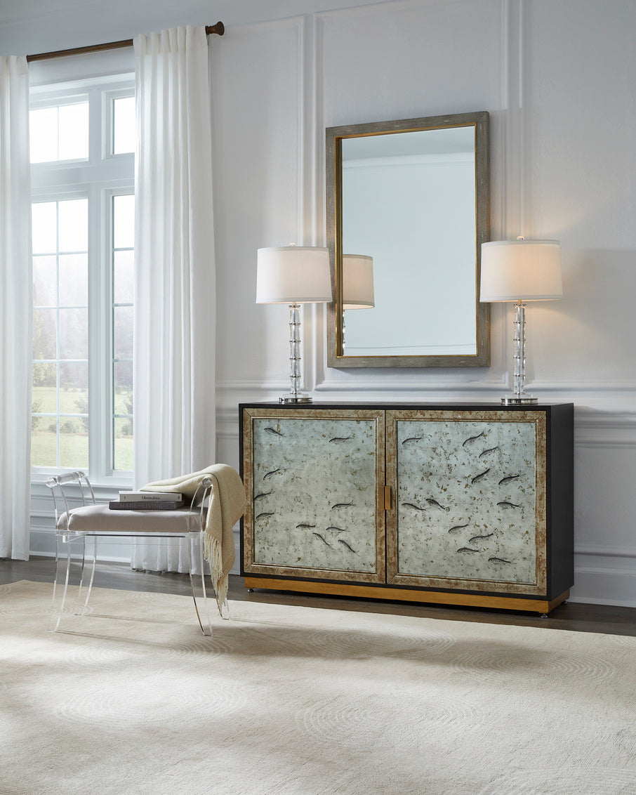 Chelsea House Chinoiserie Cabinet - Fish