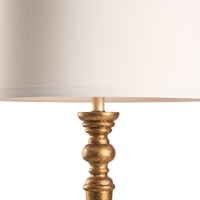Chelsea House Beatrice Floor Lamp - Aged Gold