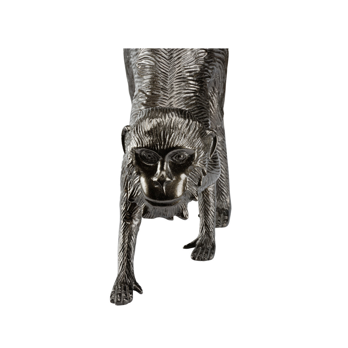 Chelsea House Standing Monkey - Gunmetal