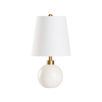 Chelsea House Orb Lamp - White