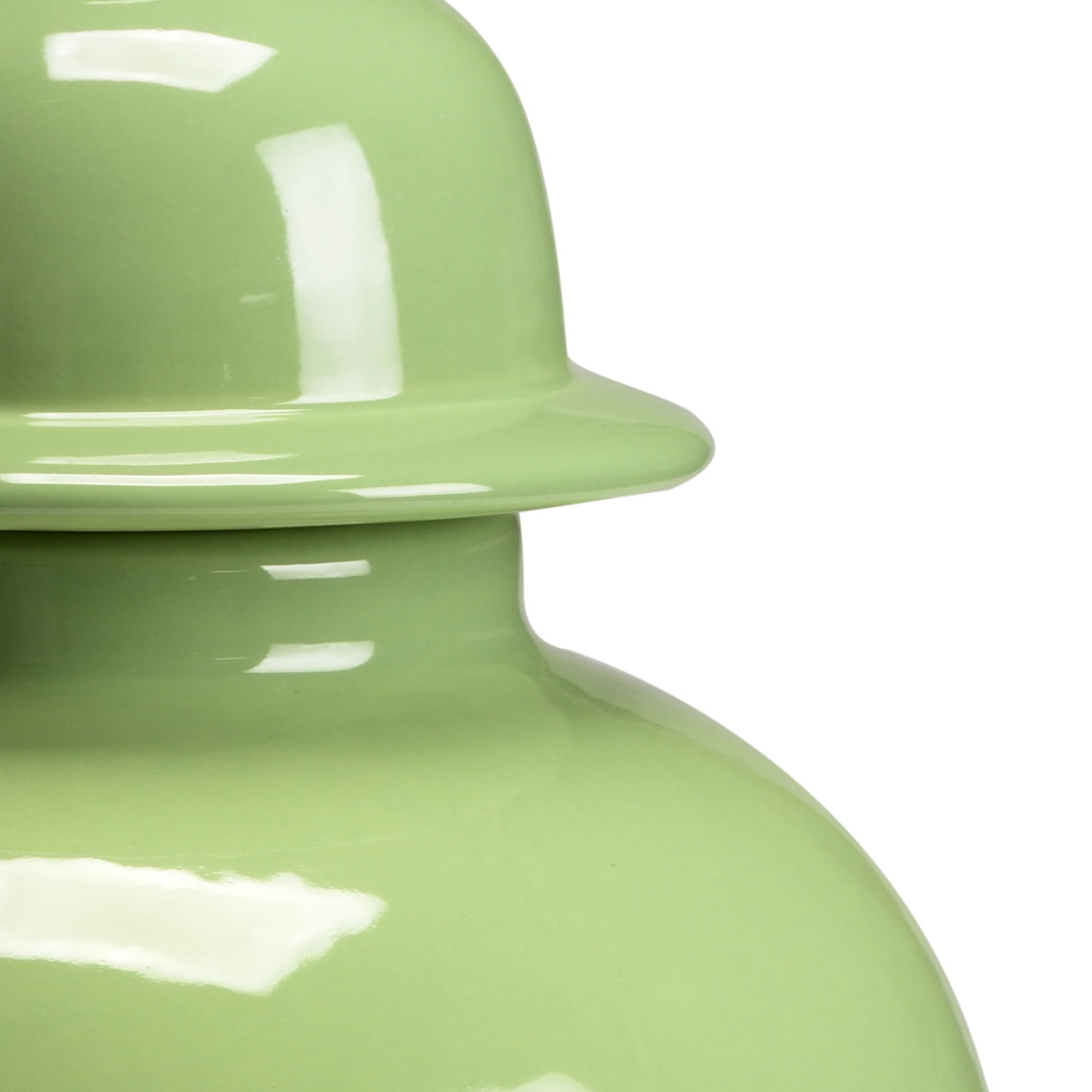 Chelsea House Landis Covered Vase - Green