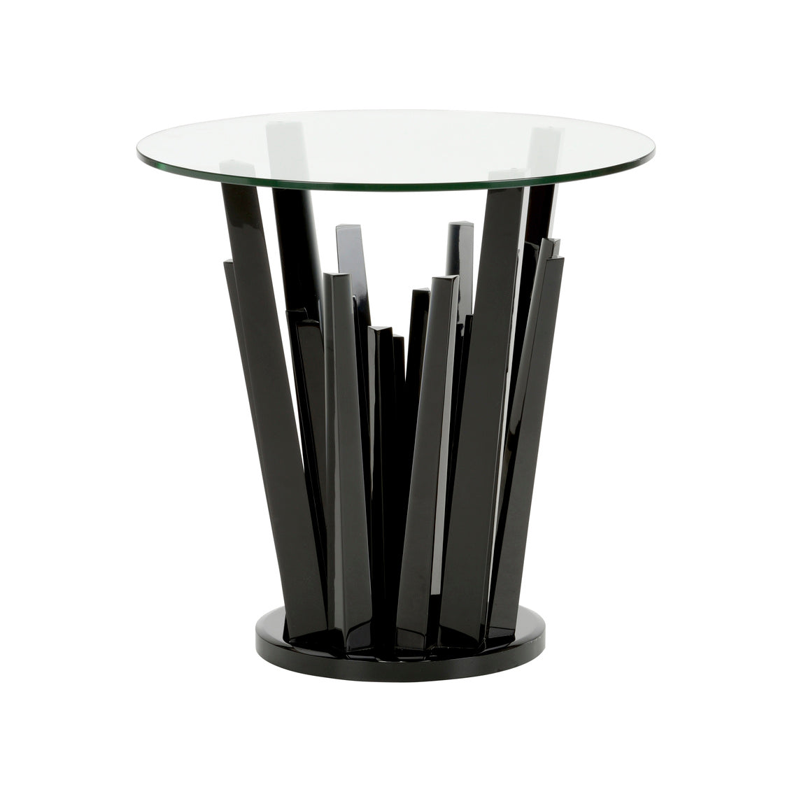 Wildwood Geode End Table - Black