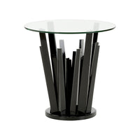 Wildwood Geode End Table - Black
