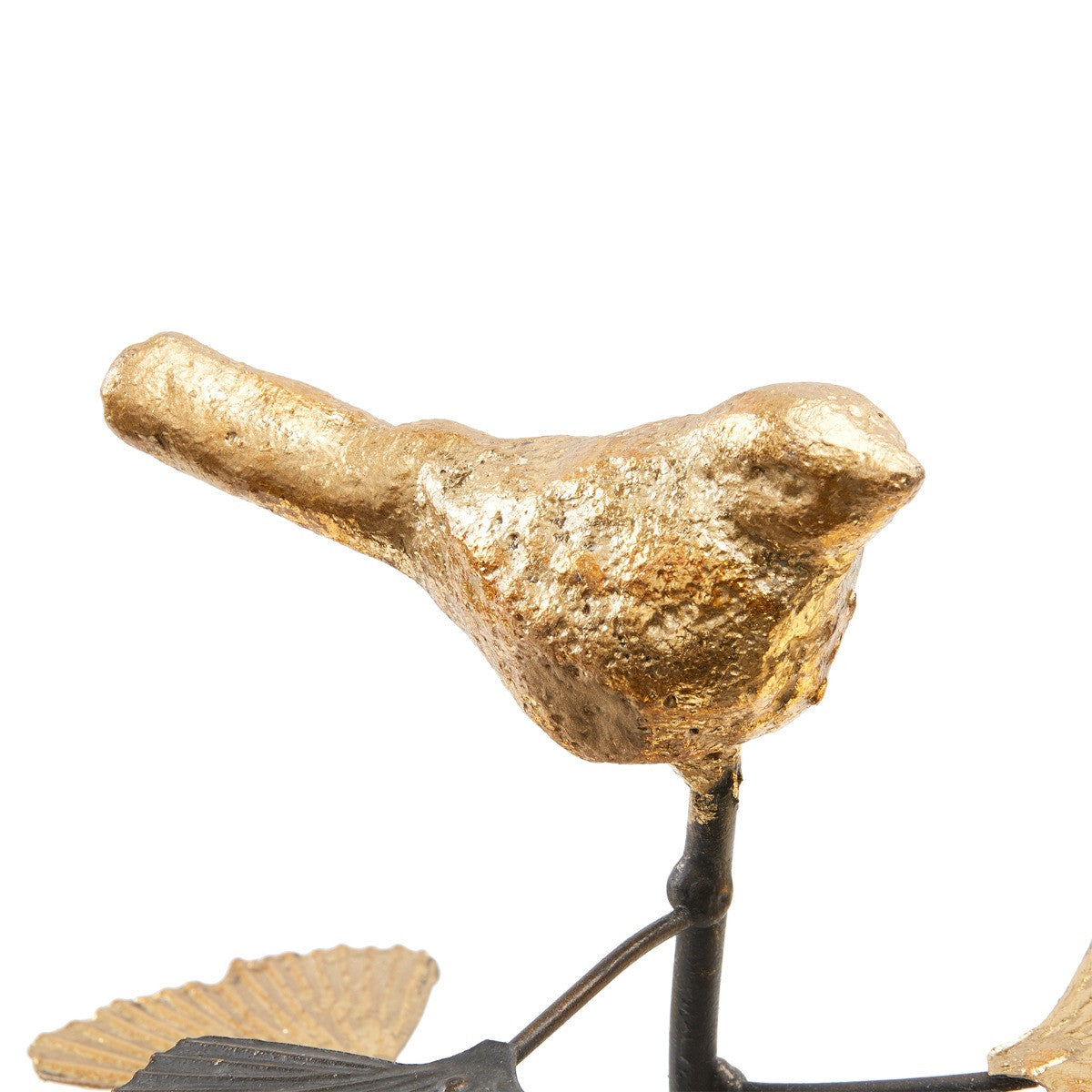 Villa & House Birdsong Statue, Gold Leaf