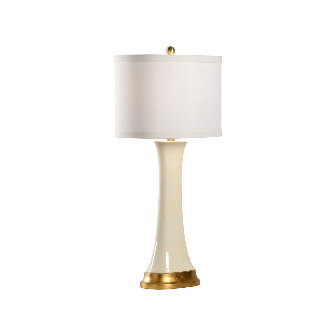 Chelsea House Hopper Lamp - Cream