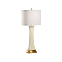 Chelsea House Hopper Lamp - Cream
