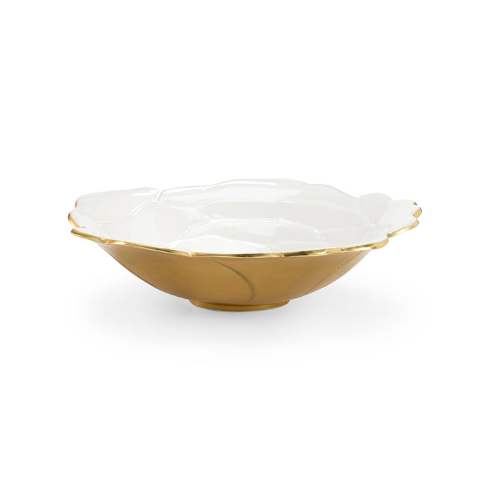 Chelsea House White Enameled Bowl (Lg)