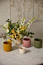 Design Shop Beam Pot 4.75"x 4.5", Set of 4