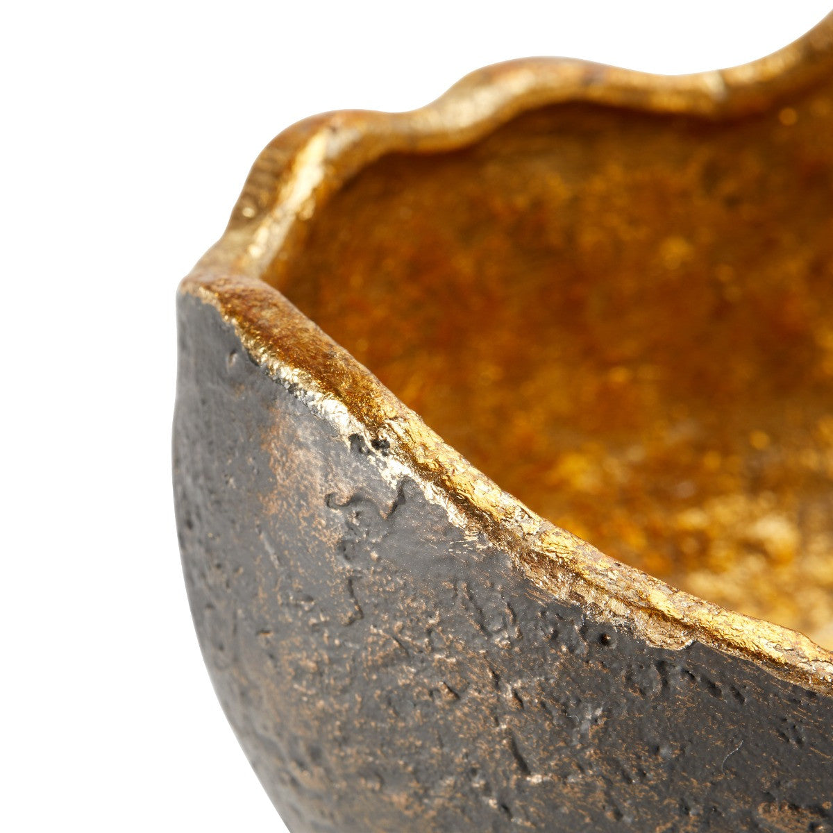 Villa & House Belmont Bowl, Bronze and Gold Leaf