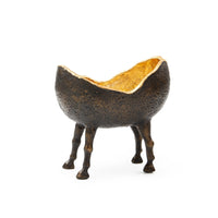 Villa & House Belmont Bowl, Bronze and Gold Leaf