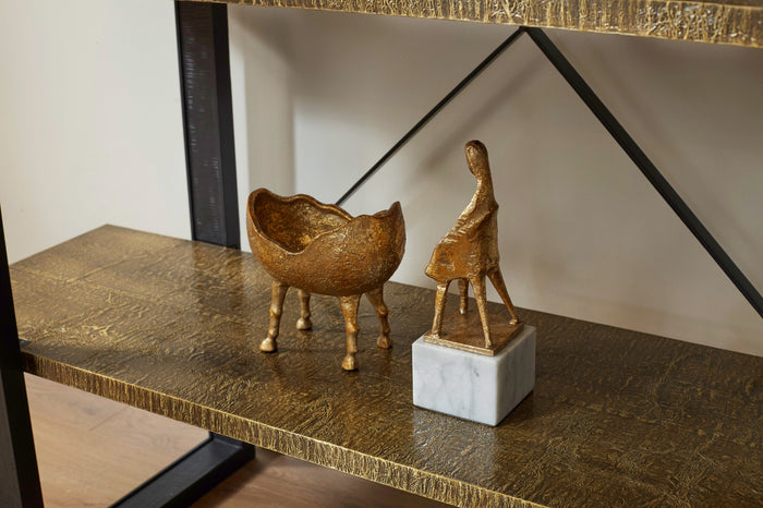 Villa & House Belmont Bowl, Gold Leaf