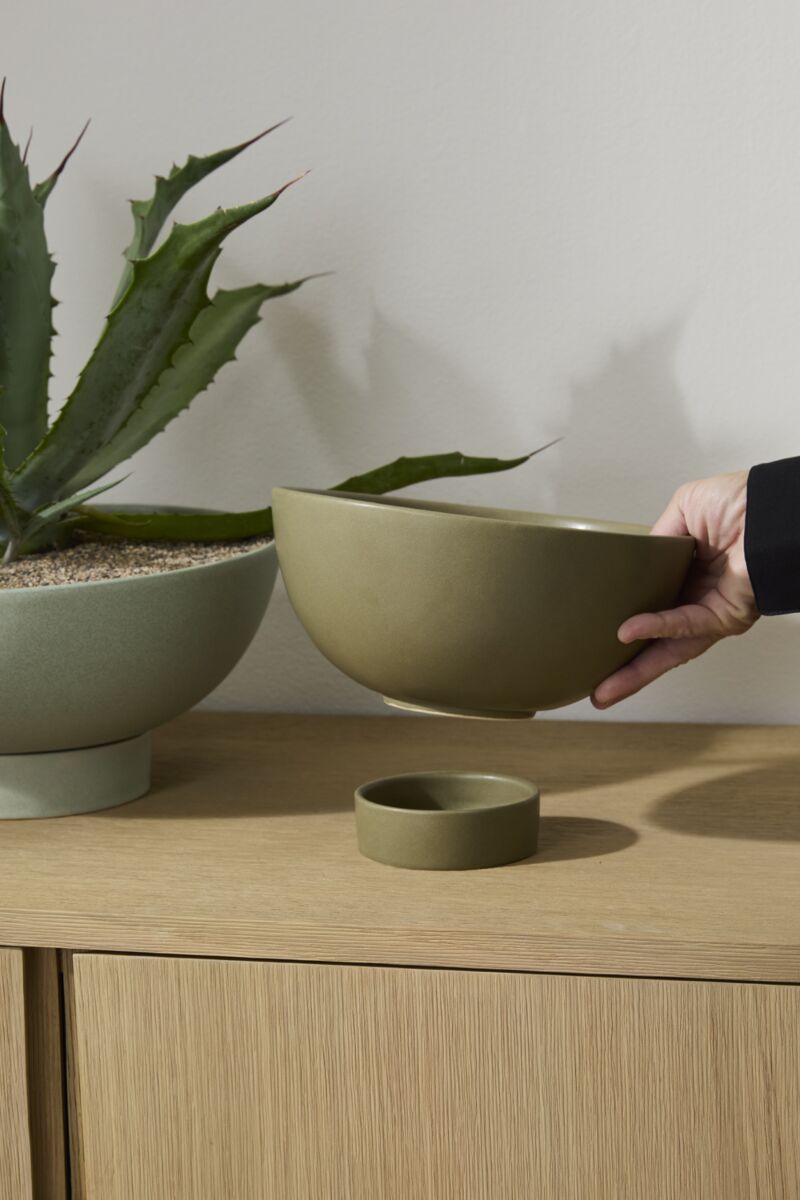 Design Shop Beltline Bowl with Saucer 13"x 6"