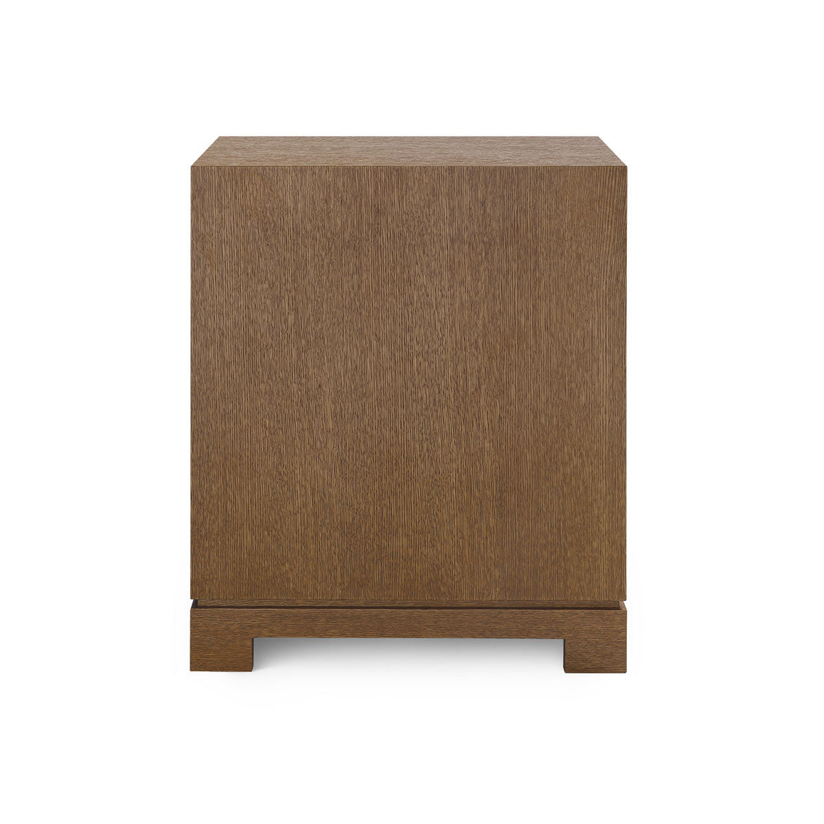 Villa & House Berkeley 3-Drawer Side Table, Deep Olive