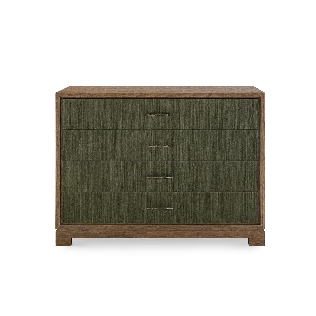 Villa & House Berkeley Large 4-Drawer, Deep Olive