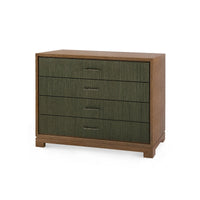 Villa & House Berkeley Large 4-Drawer, Deep Olive