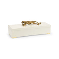 Chelsea House Cheetah Box - Cream