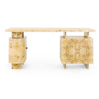 Villa & House Bernard Desk, Burl