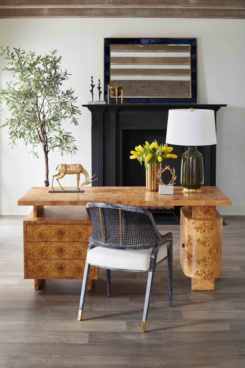Villa & House Bernard Desk, Burl