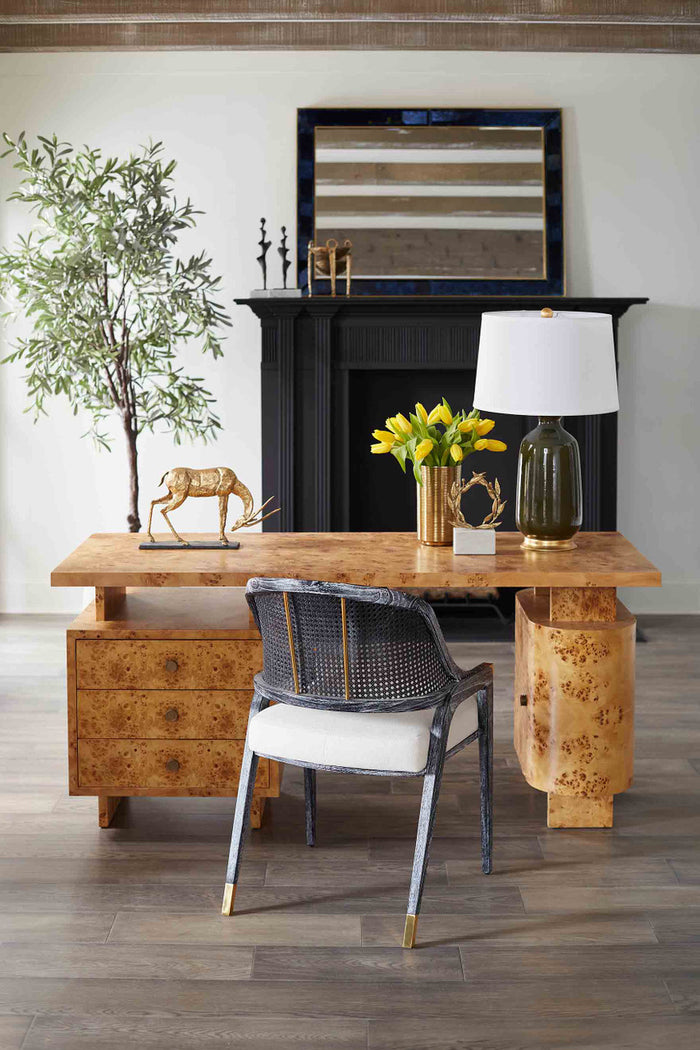 Villa & House Bernard Desk, Burl