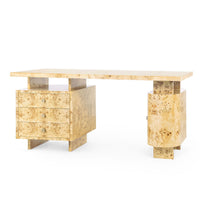 Villa & House Bernard Desk, Burl