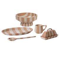Design Shop Botera Butter Dish 7"x 3.25"x 4"