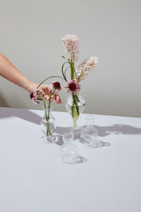 Design Shop Boutique Vase 3"x 4", Set of 4