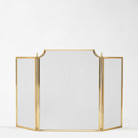 STELLA brass fire screen