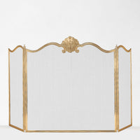 NATALIA brass fire screen