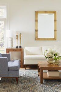 Villa & House Brea Large Mirror, Antique Brass